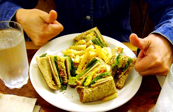 Club Sandwich @ Follow Your Heart is ’Fuckin’ Delicious’ 