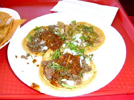 Tacos Mexico 45 cent tacos