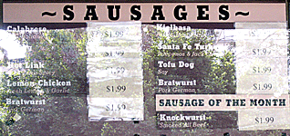 Sausages for Sale