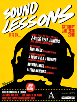 Soundlessons 1/26: Aloe Blacc, J Rocc To Funk Up Li'l Tokyo Steakhouse