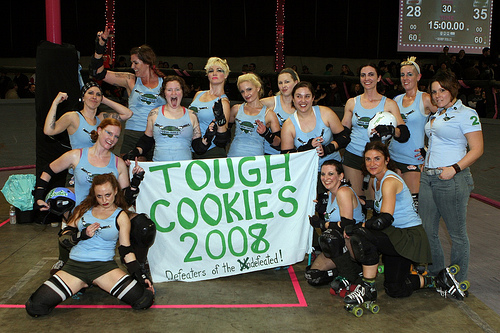 Tough Cookies celebrate victory