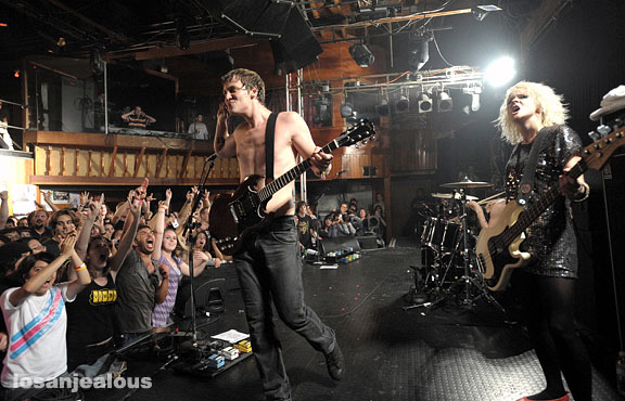 The Subways at the Troubadour, August 1, 2008