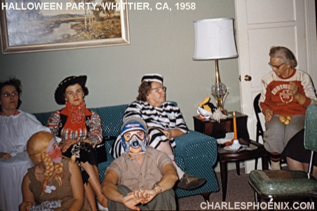 Charles Phoenix's Slide of the Week: Halloween Party, Whittier, CA 1958