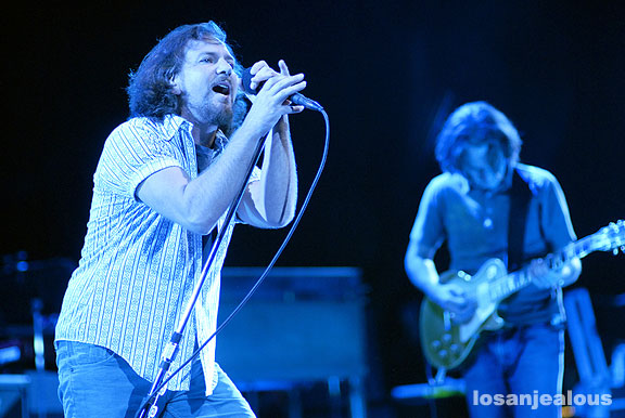 Pearl Jam, Gibson Amphitheater, September 30, 2009 