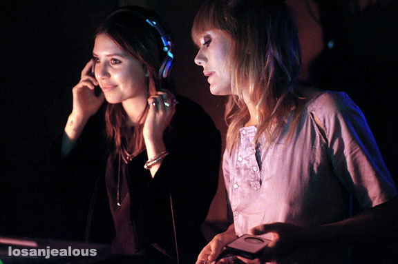 Lykke Li & Bebban Stenborg [DJ Set] @ Bardot Hollywood, January 16, 2010