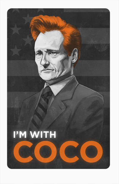"I'm With Coco"--Conan/Haiti Dual Support Campaign