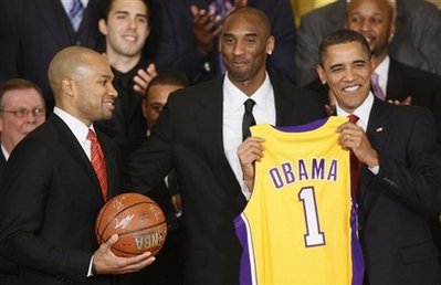 Obama Lakers