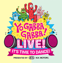 Ticket Giveaway: Yo Gabba Gabba! LIVE! @ Nokia Theatre, November 26: Enter to Win Four Seats Together: Ideal for a Family of Four, or a Family of Three Plus an Additional Friend, or Four Unrelated Friends, or Perhaps Two Couples, or One Couple, One Friend, and One Complete Stranger, or a Fox, a Chicken, a Bag of Grain and a Farmer, or Any Other Combination of Four Whatsoever