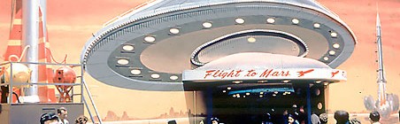 Charles Phoenix's Slide of the Week: Flight to Mars, POP, Santa Monica, 1958