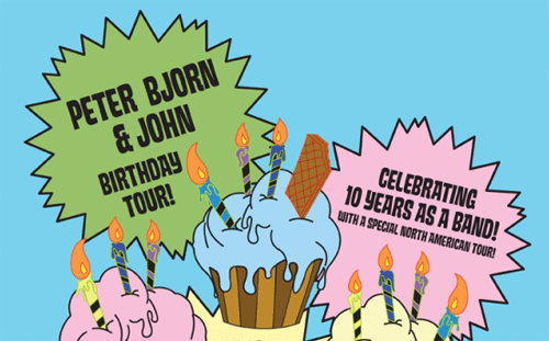 Peter Bjorn and John Close Out “Birthday Tour” @ Club Nokia, Love Their Jobs